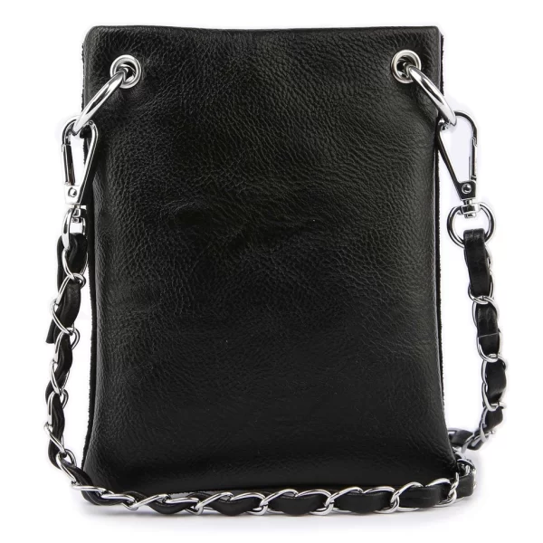 Skull Rhinestone Petite Crossbody Sling Purse - Image 3