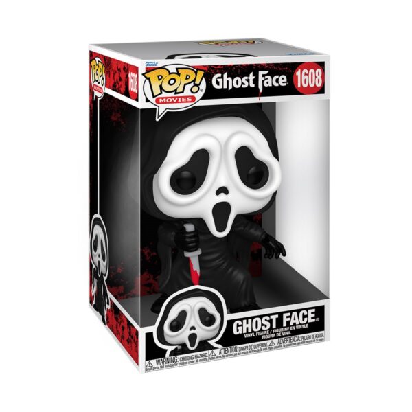 Ghost Face with Knife Jumbo 10" Funko Pop! Vinyl Figure - Image 2