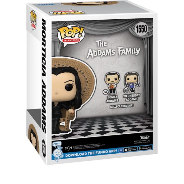The Addams Family Morticia Addams in Chair Deluxe Funko Pop! - Image 3