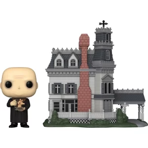 The Addams Family Uncle Fester & Addams Family Mansion Pop! Town