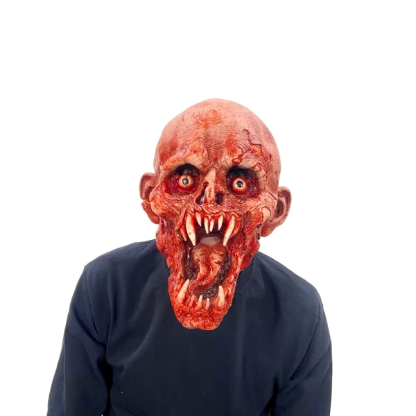 Scorched Monster Zombie Adult Latex Mask