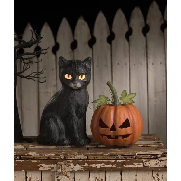 Black Cat Jack O'Lantern - Image 2