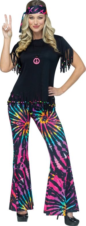 Psychedelic Hippie Women's Costume
