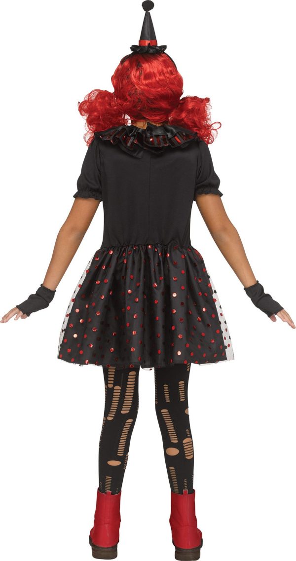 Chrome Clown Girls Costume - Image 2