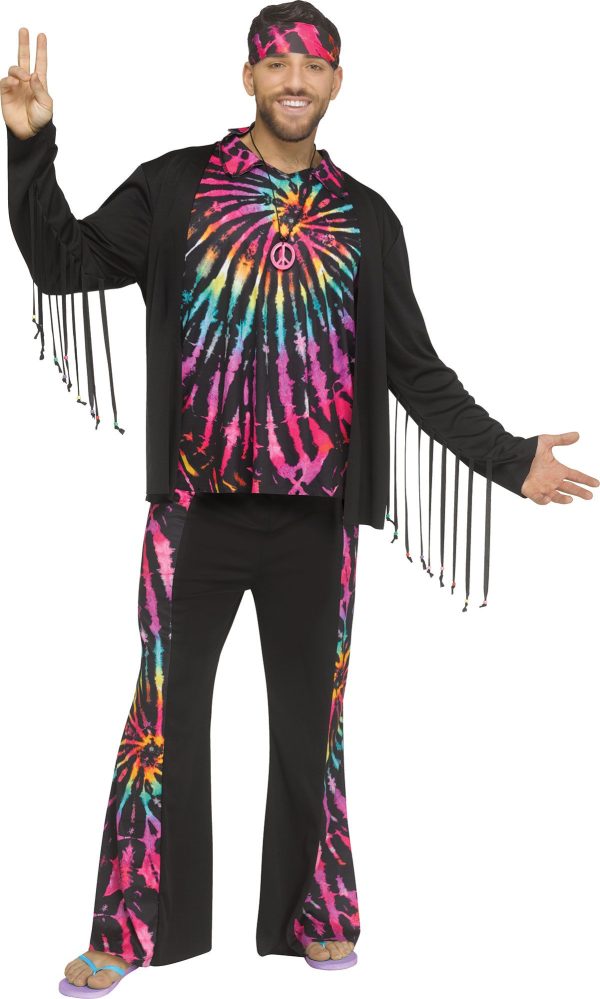 Psychedelic Hippie Men's Costume
