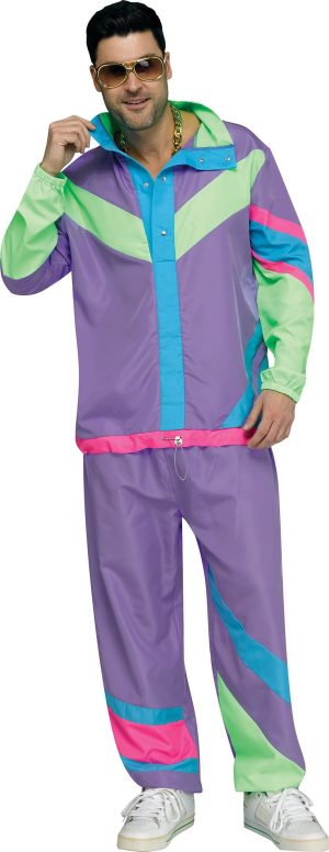 Hip 80's Tracksuit Adult Costume