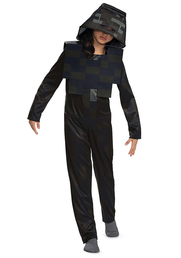 Minecraft Wither Skeleton Kid's Costume - Image 3