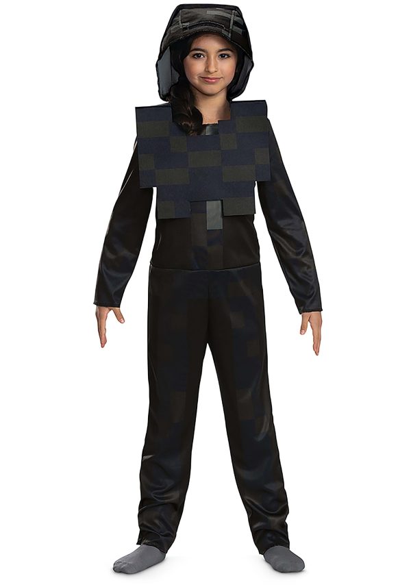 Minecraft Wither Skeleton Kid's Costume - Image 4