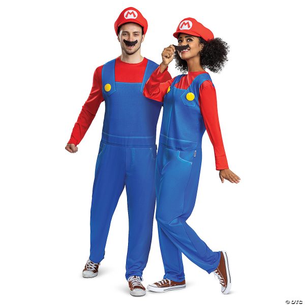 Mario Bros Mario Elevated Classic Adult Costume