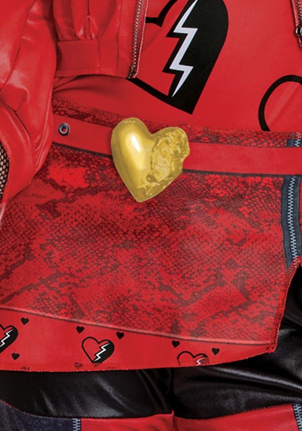 Descendants 4 Deluxe Red Kids Costume - Image 4