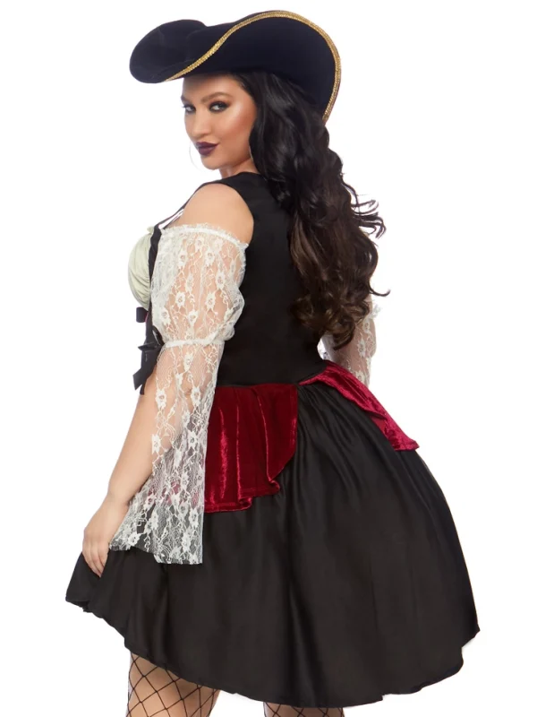 Wicked Wench Women's Plus Size Pirate Costume - Image 2