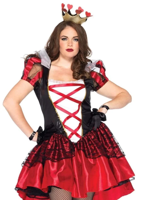 Royal Red Queen Plus Size Costume