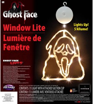 Ghost face Window Lites