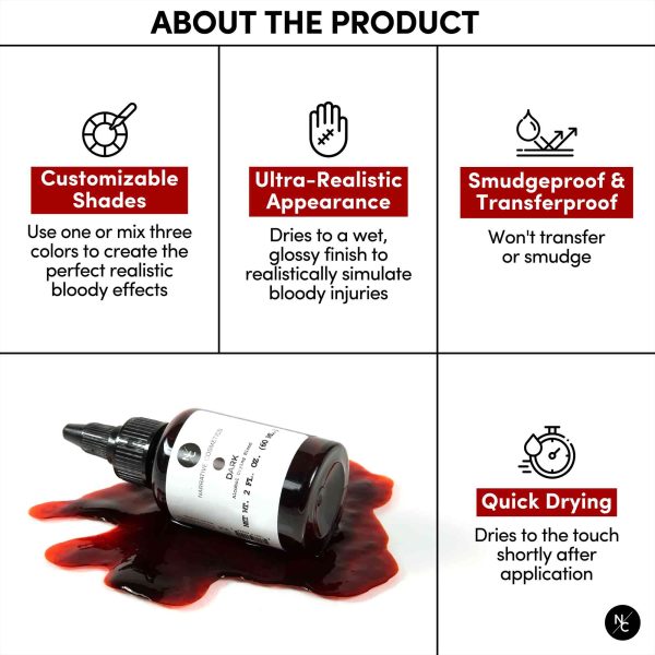 Alcohol Drying Blood - Ultra-Realistic Liquid Bloods that Dry to the Touch - Image 5