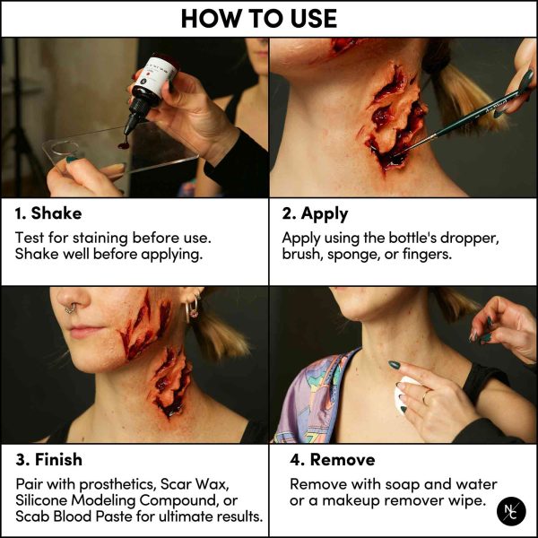 Alcohol Drying Blood - Ultra-Realistic Liquid Bloods that Dry to the Touch - Image 6