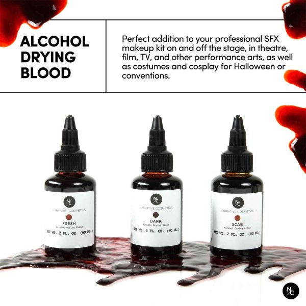 Alcohol Drying Blood - Ultra-Realistic Liquid Bloods that Dry to the Touch - Image 7