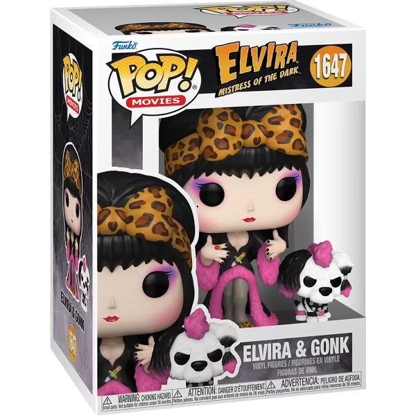 Elvira and Gonk Funko Pop! Figure and Buddy - Image 2