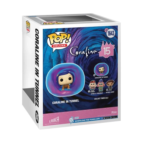 Coraline 15th Anniversary Coraline in Tunnel Deluxe Funko Pop! Vinyl Figure - Image 3