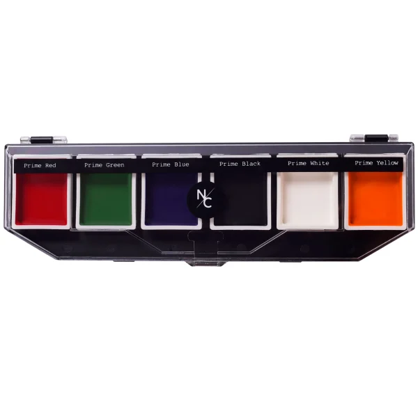 6 Color On Camera Primary Alcohol Activated Makeup Palette - Image 5