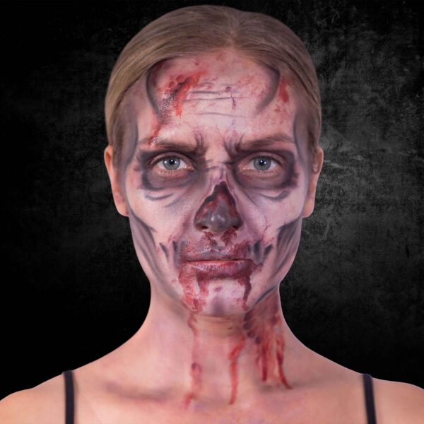12-Color Zombie Alcohol-Activated Professional SFX Makeup Palette - Image 6