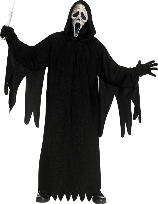 Ghost Face Aged Deluxe Sparkle Costume - Adult