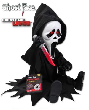 GhostFace 11" Light Up Animated Sitting Figure