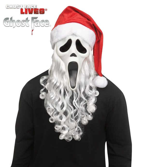 Ghost Face Santa Mask