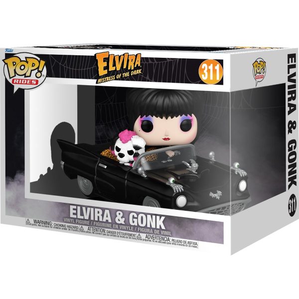 Elvira & Gonk Macabre Mobile Deluxe Funko Pop! Ride - Image 2