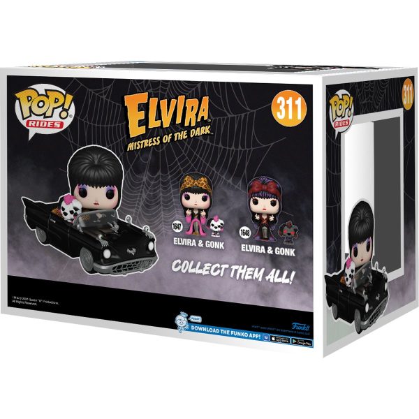 Elvira & Gonk Macabre Mobile Deluxe Funko Pop! Ride - Image 3