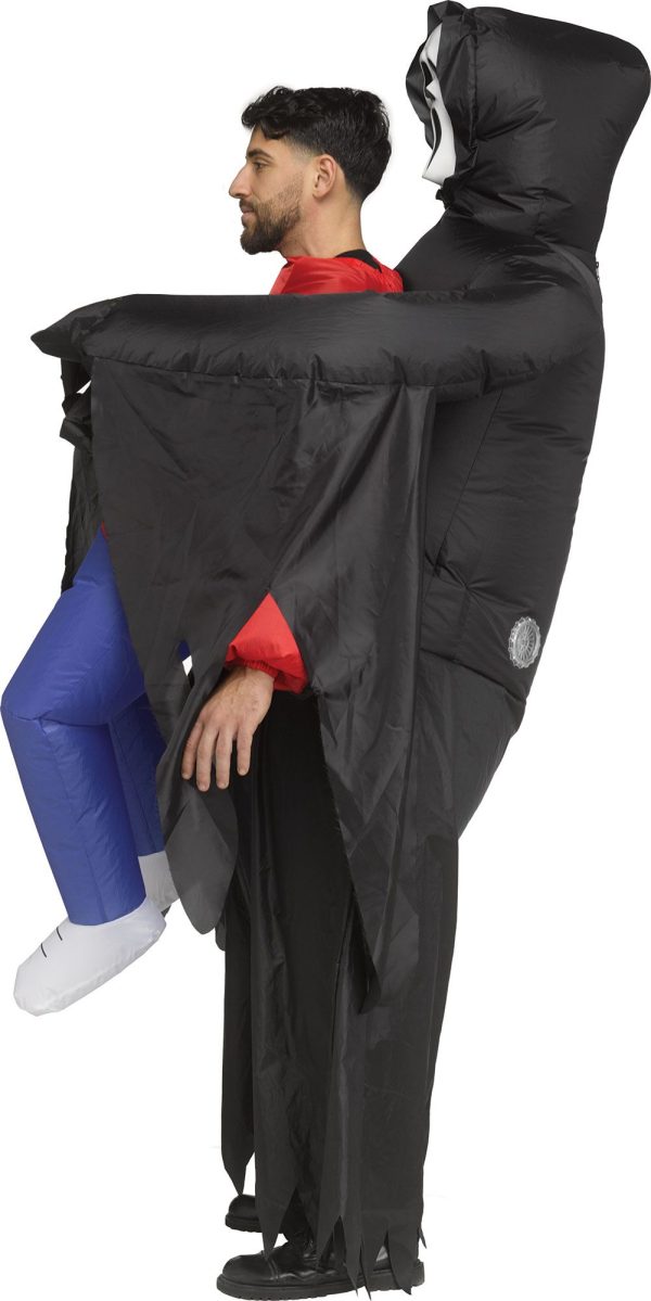 Ghost Face Piggyback Inflatable Adult Costume - Image 3