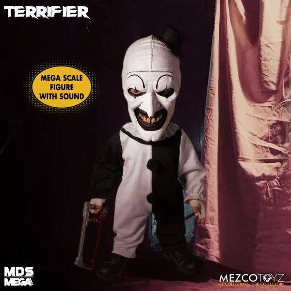 Terrifier: Art the Clown with Sound MDS Mega Scale 15-Inch Doll - Image 3