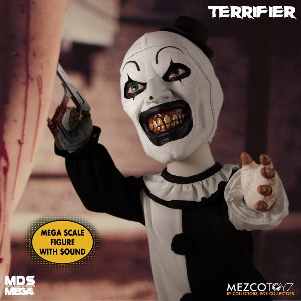 Terrifier: Art the Clown with Sound MDS Mega Scale 15-Inch Doll - Image 4