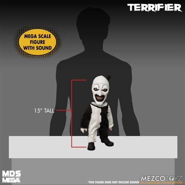 Terrifier: Art the Clown with Sound MDS Mega Scale 15-Inch Doll - Image 7