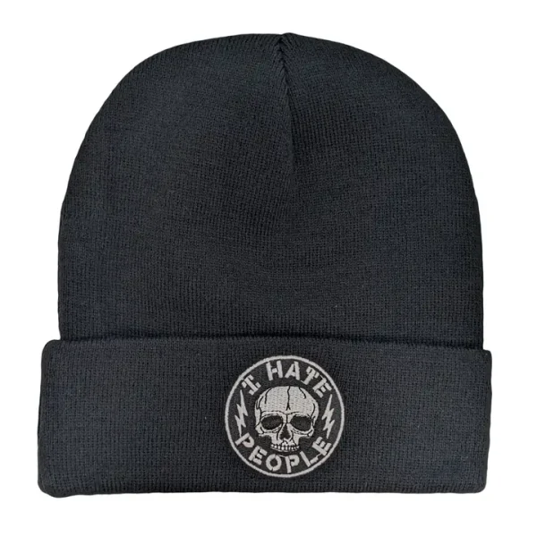 I Hate People Beanie Hat