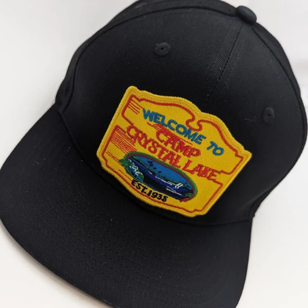 Camp Crystal Lake Embroidered Hat - Black - Image 2