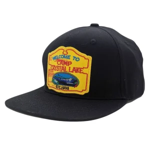Camp Crystal Lake Embroidered Hat - Black