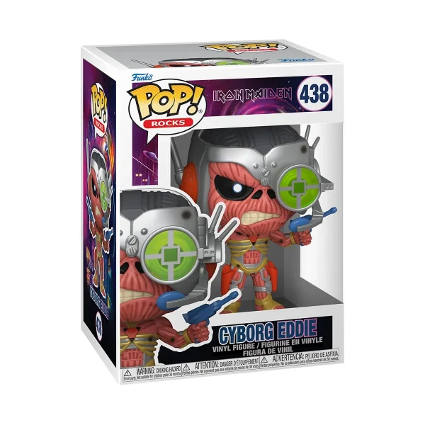 Iron Maiden Cyborg Eddie Funko Pop! - Image 2