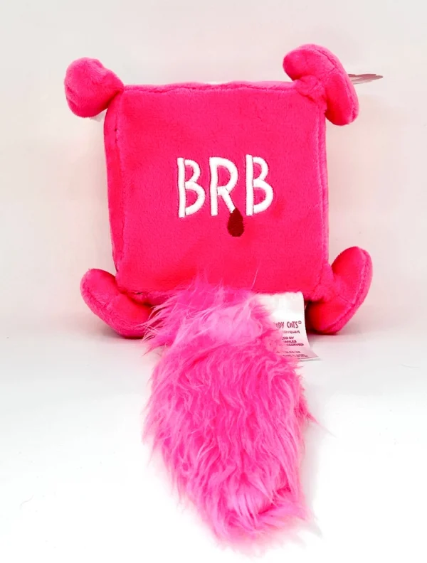 Ghostpuss Pink Signature Size Plushie - Image 3