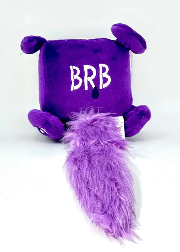 Ghostpuss Purple Signature Size Signed and Numbered Plushie xxx/200 - Image 3