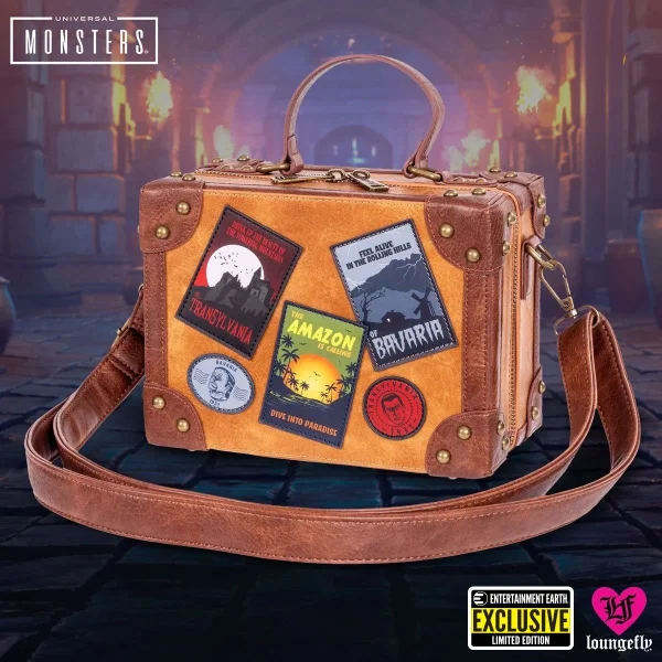 Universal Monsters Travel Trunk Crossbody Bag - Entertainment Earth Exclusive - Image 2