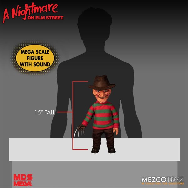 A Nightmare on Elm Street Freddy Krueger Talking Mega-Scale Doll - Image 5