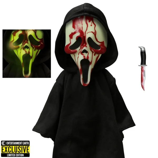 LDD Present Ghost Face Bloody Glow-in-the-Dark Edition 10-Inch Doll - EE Exclusive