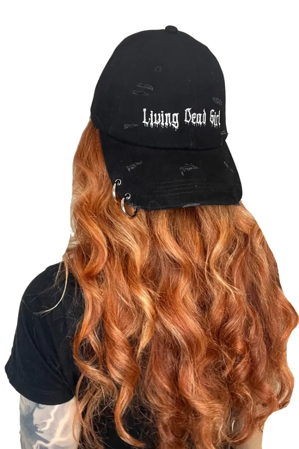 Living Dead Girl Pierced Baseball Cap - Image 2