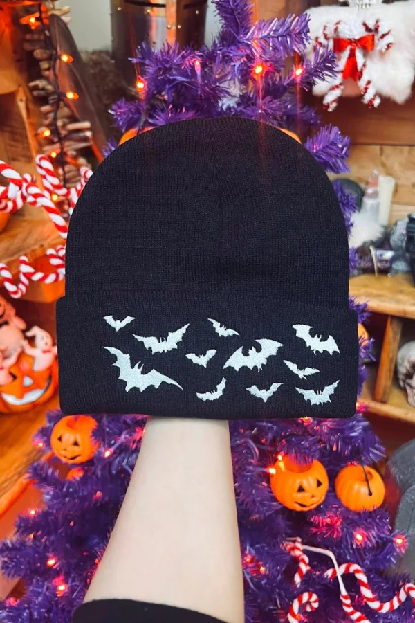 Bats Beanie Hat - Image 3