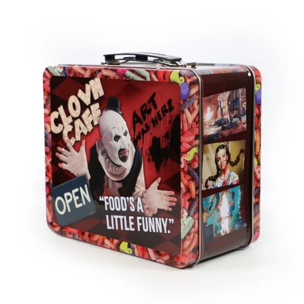 Terrifier 2 Tin Titans Lunch Box with Thermos - Image 5