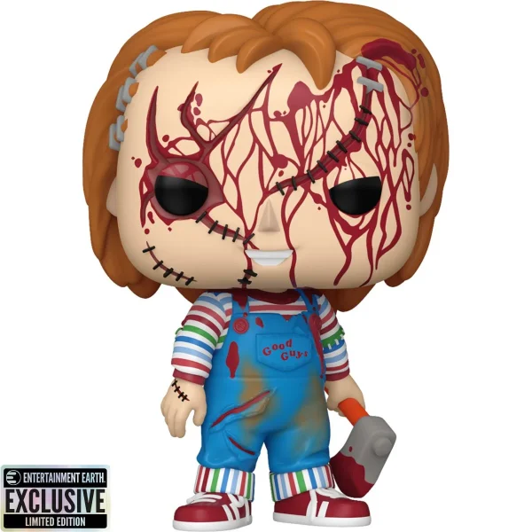 Bride of Chucky Chucky Bloody Funko Pop! - Entertainment Earth Exclusive