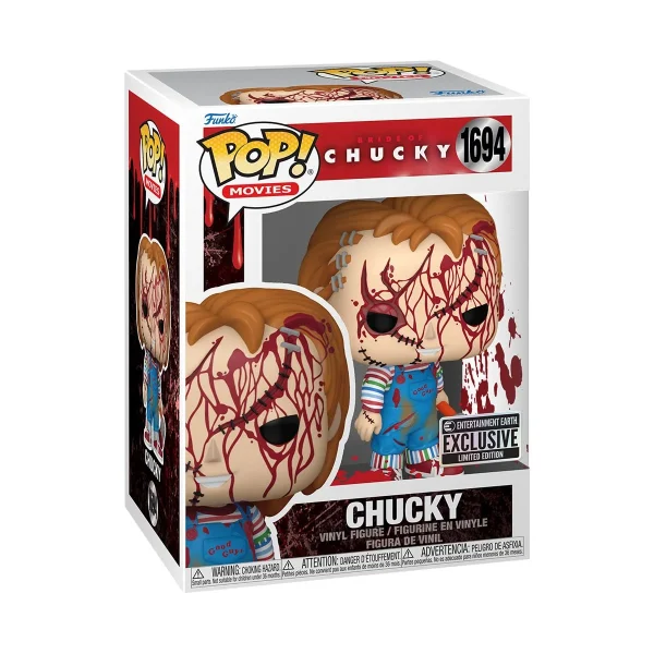 Bride of Chucky Chucky Bloody Funko Pop! - Entertainment Earth Exclusive - Image 2