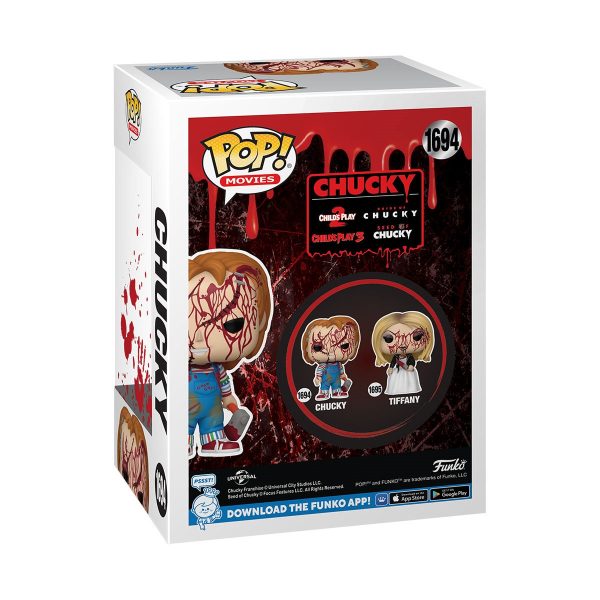 Bride of Chucky Chucky Bloody Funko Pop! - Entertainment Earth Exclusive - Image 3