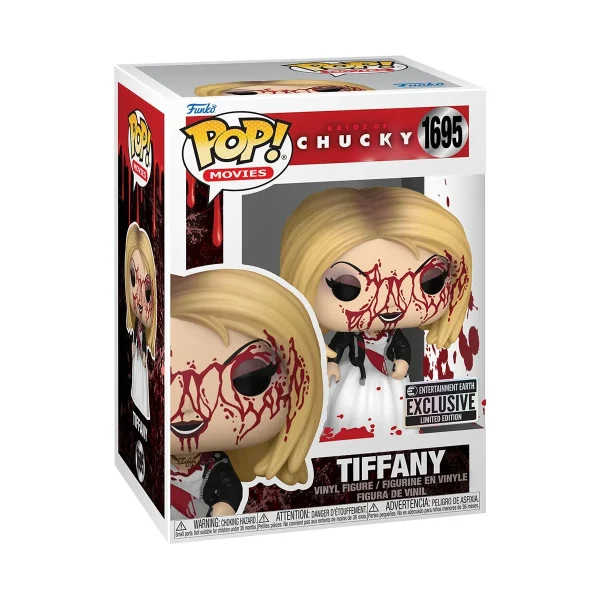 Bride of Chucky Tiffany Bloody Funko Pop! Vinyl Figure - Entertainment Earth Exclusive - Image 2