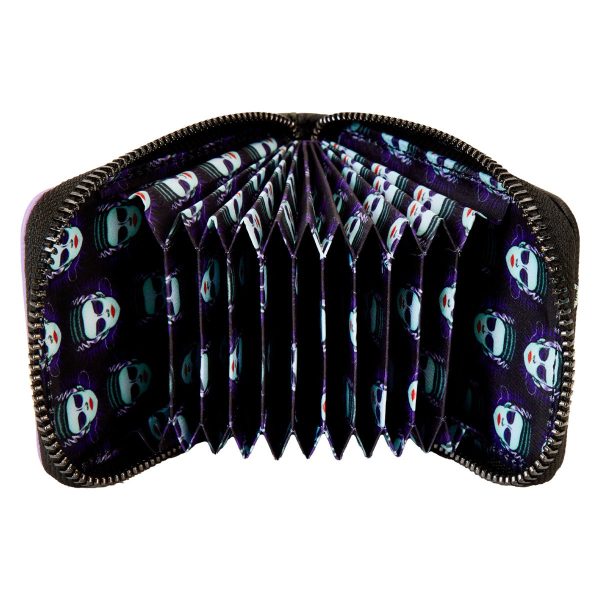 Universal Monsters Bride of Frankenstein Neon Mask Accordion Wallet - Image 2